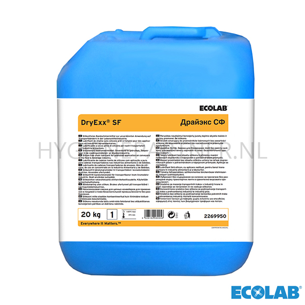 SR301041 Ecolab Dryexx SF vloeibaar neutraal smeermiddel jerrycan 20 kg