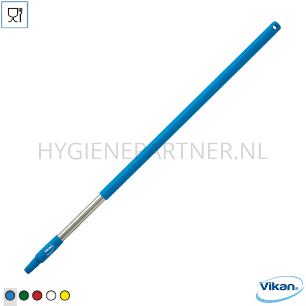 VK051003-30 Vikan 29833 steel ergonomisch RVS 1025 mm blauw