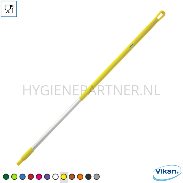 VK051010-60 Vikan 29356 steel aluminium ergonomisch 1310 mm geel