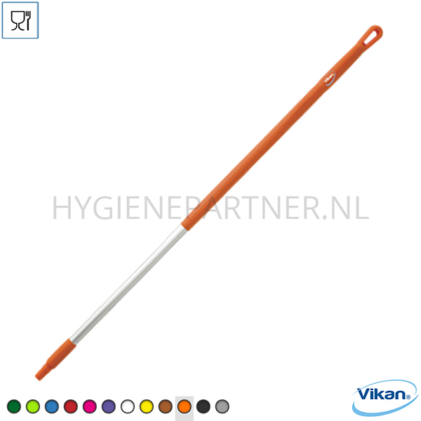 VK051010-70 Vikan 29357 steel aluminium ergonomisch 1310 mm oranje