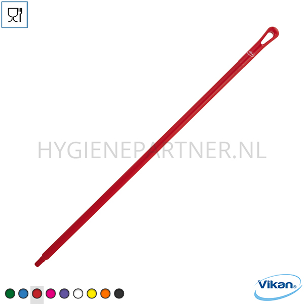 VK051017-40 Vikan 29604 steel ultra hygiënisch 1300 mm rood