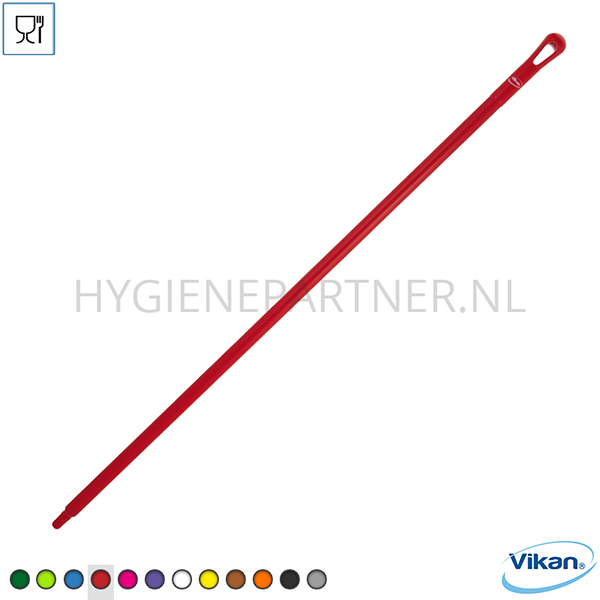 VK051018-40 Vikan 29624 steel ultra hygiënisch 1500 mm rood