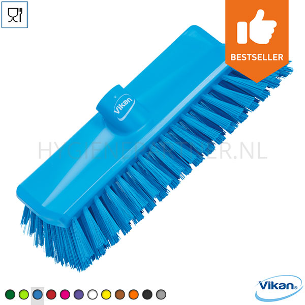 101108.030 Vikan 70473 hoekschrobber medium 265 mm blauw