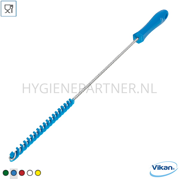 VK201014-30 Vikan 53753 pijpborstel hard 10x500 mm blauw