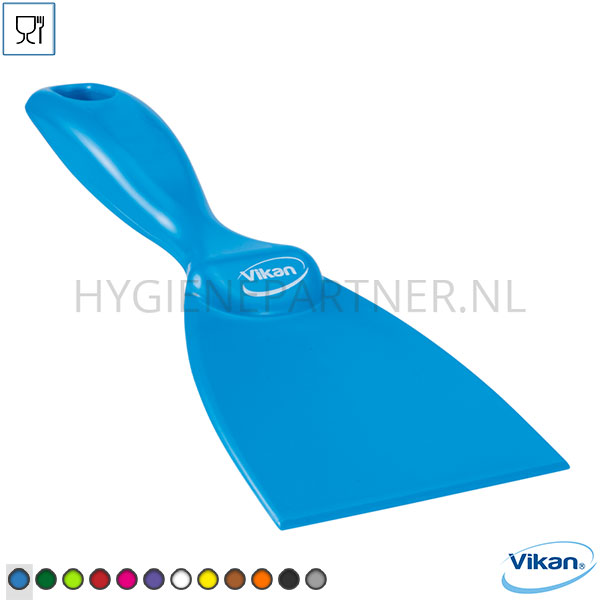 VK251002-30 Vikan 40603 handschraper ergonomisch polypropyleen 75 mm blauw