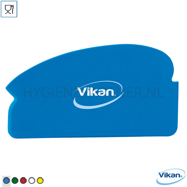 VK251007-30 Vikan 40513 handschraper flexibel polypropyleen 165 mm blauw
