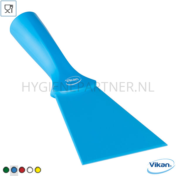 VK251014-30 Vikan 40123 schraper nylon hittebestendig steel montage 100 mm blauw