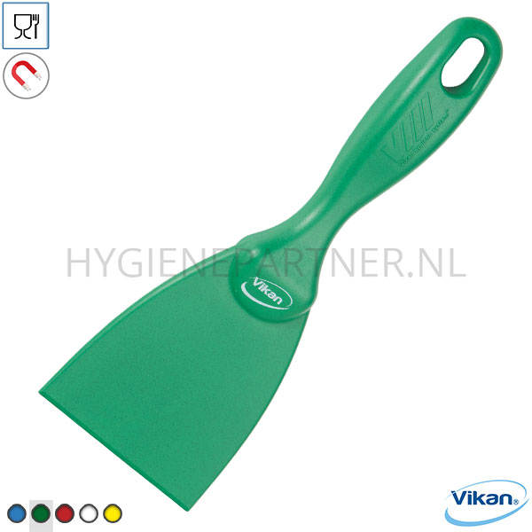 101173.020 Vikan 40622 handschraper detecteerbaar polypropyleen 75 mm groen