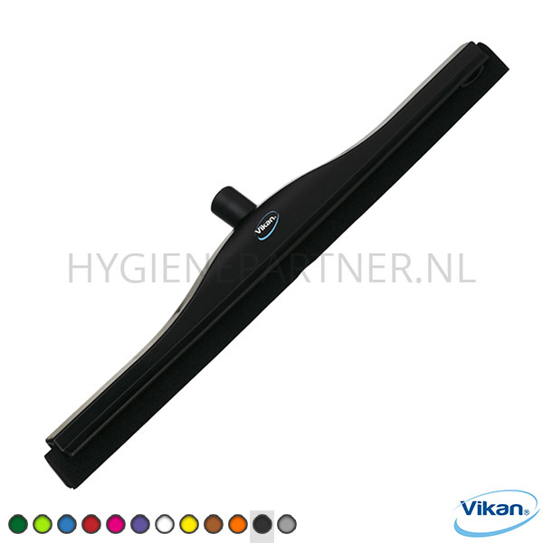 VK291006-90 Vikan 77549 vloertrekker met vervangbaar rubber 600 mm zwart