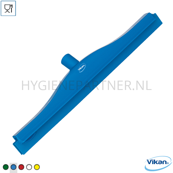 VK291037-30 Vikan 77133 vloertrekker met vervangbaar rubber 500 mm blauw