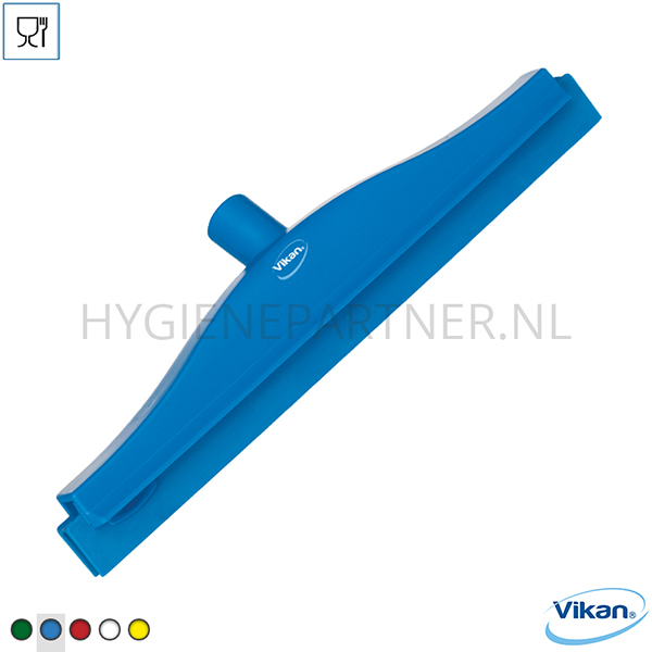 VK291041-30 Vikan 77123 vloertrekker met vervangbaar rubber 405 mm blauw