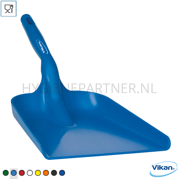 VK451005-30 Vikan 56733 handschep vlak food polypropyleen 550 mm blauw
