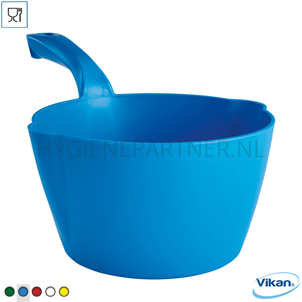 VK451009-30 Vikan 56823 ronde handschep food polypropyleen 2000 ml blauw