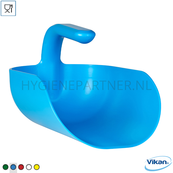 VK451010-30 Vikan 56713 handschep ergonomisch food polypropyleen 2000 ml blauw