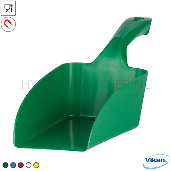 101232.020 Vikan 56682 handschep detecteerbaar food polypropyleen 1000 ml groen