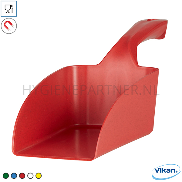 VK451012-40 Vikan 56684 handschep detecteerbaar food polypropyleen 1000 ml rood