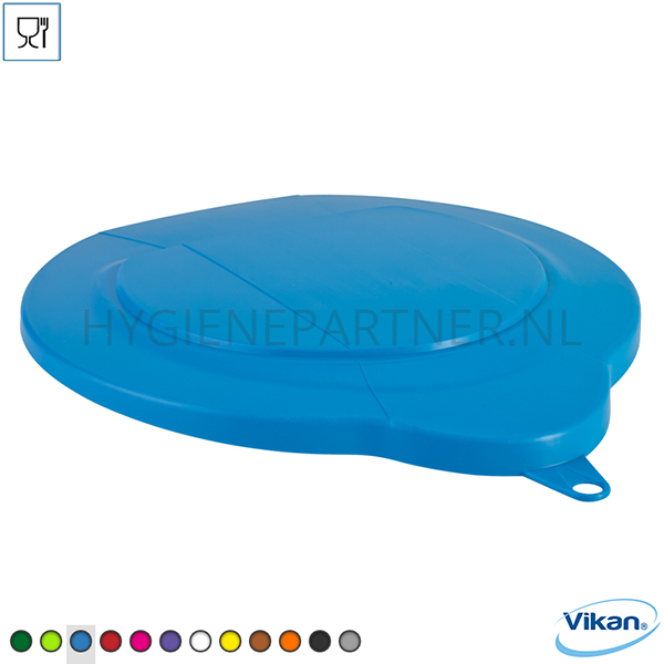 VK501004-30 Vikan 56893 deksel voor emmer met 6 liter inhoud blauw