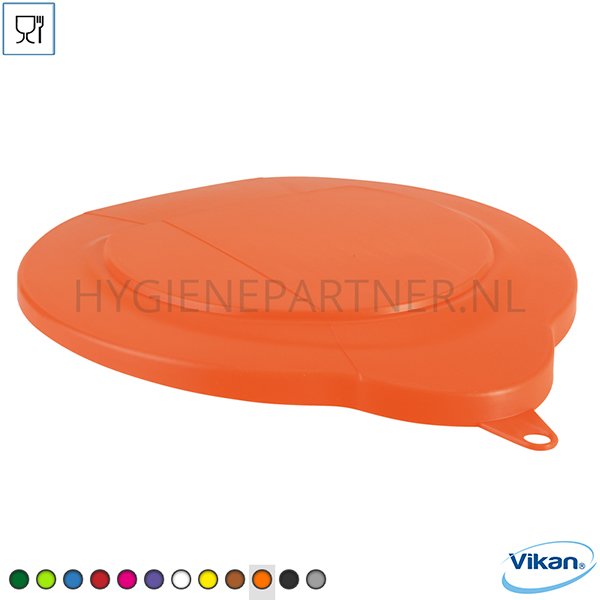 VK501004-70 Vikan 56897 deksel voor emmer met 6 liter inhoud oranje