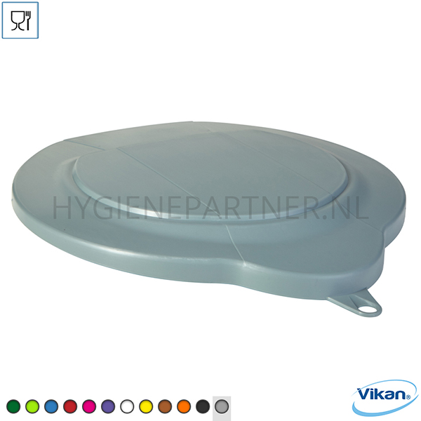 VK501004-95 Vikan 568988 deksel voor emmer met 6 liter inhoud grijs