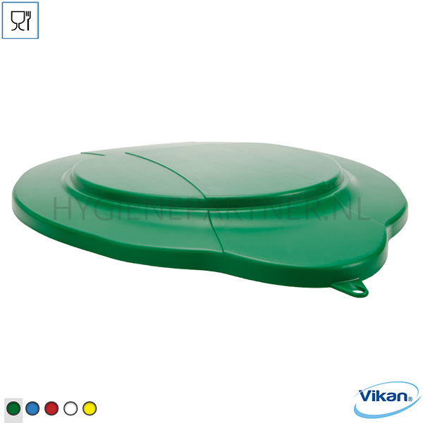 VK501006-20 Vikan 56932 deksel voor emmer met 20 liter inhoud groen
