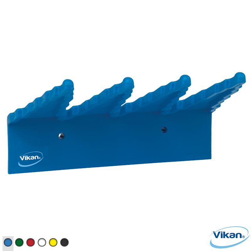 101251.030 Vikan 0615 wandhouder 240 mm blauw