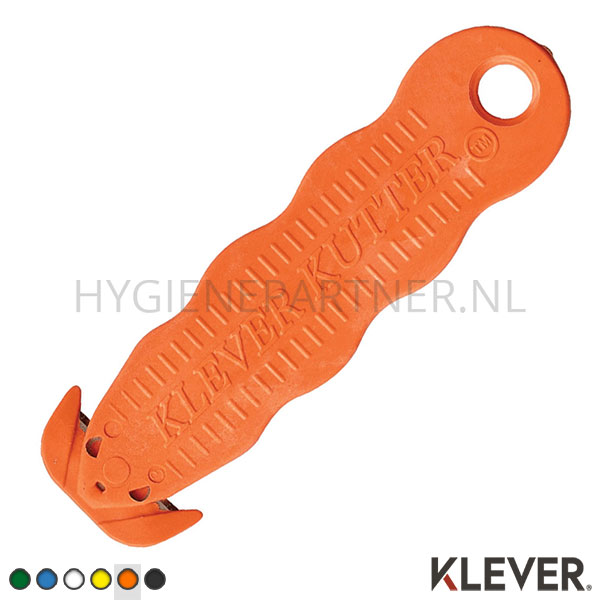 WM231013-70 Klever Kutter veiligheidsmes oranje