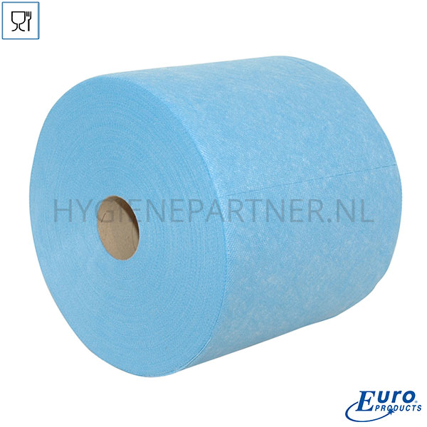 WM701073-30 Euro Products F-wipe poetsdoekrol 38x30 cm blauw