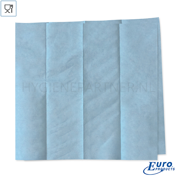 WM701151-30 Euro Products Toptex Aqua Blue poetsdoeken 42x40 cm blauw