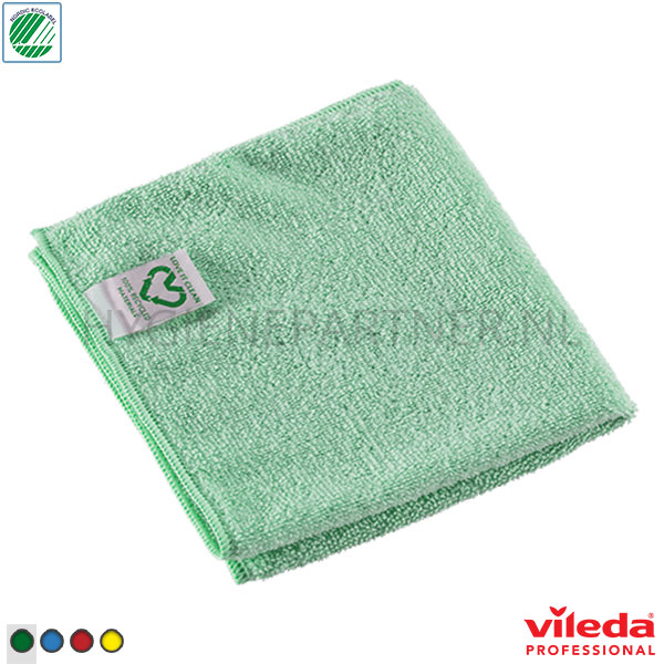 104274.020 Vileda Professional r-MicroTuff Swift microvezeldoek 35x38 cm groen