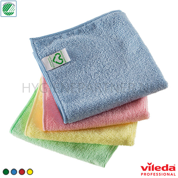 104274.040 Vileda Professional r-MicroTuff Swift microvezeldoek 35x38 cm rood