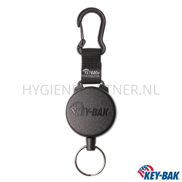 WM991056 Key-Bak Securit uittrekbare sleutelhanger RVS koord 60 cm