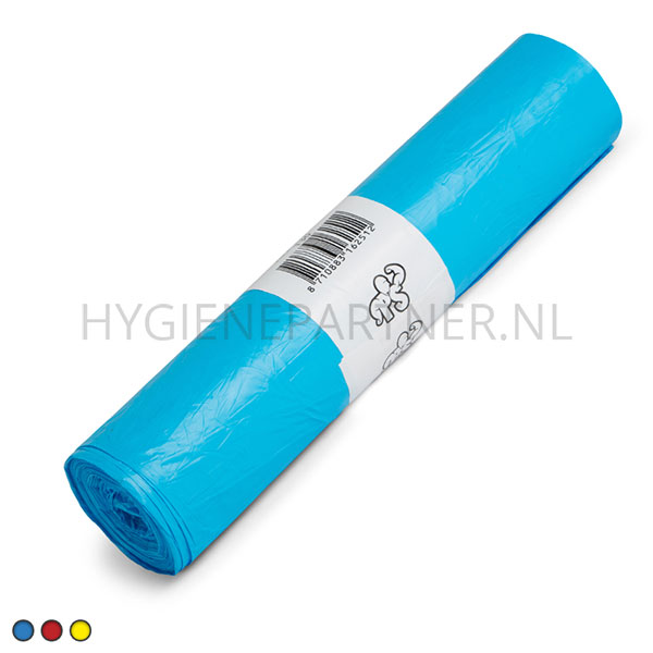 ZF101004 Afvalzakken blauw LDPE T30 70x110 cm