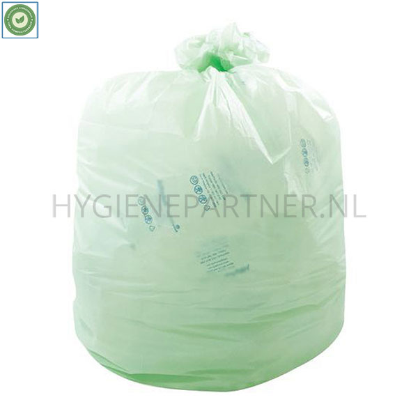 Opnemen Haan Betreffende Afvalzak biologisch afbreekbaar 115x140 cm T18 240 liter | Hygienepartner.nl